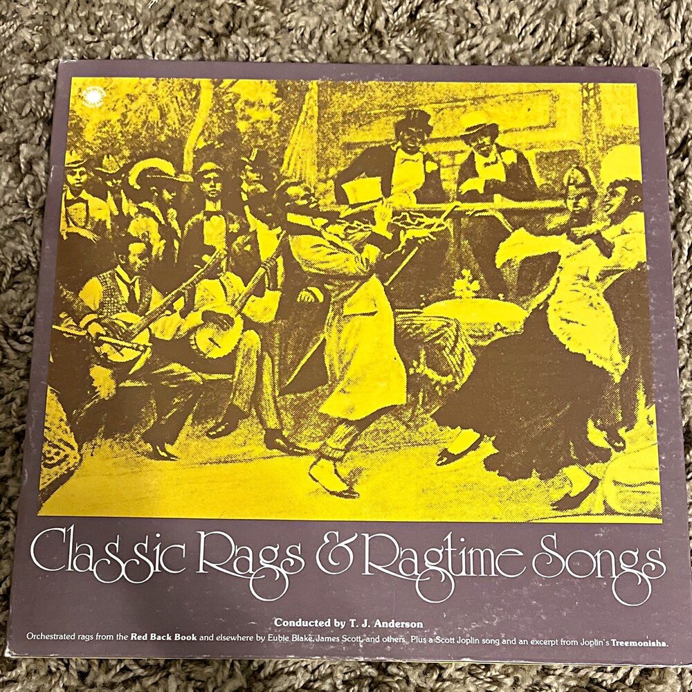 Columbia Special Products Smithsonian Classic Rags & Ragtime Songs LP 1975 12"
